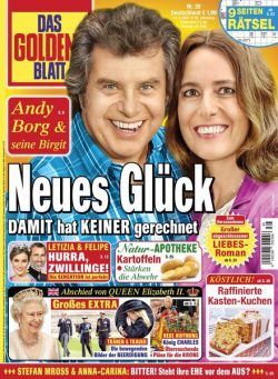 Das Goldene Blatt – 24 September 2022