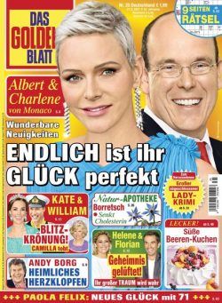 Das Goldene Blatt – 27 August 2022