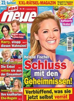 Das Neue – 03 September 2022