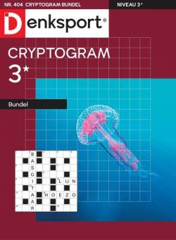 Denksport Cryptogrammen 3 bundel – 18 augustus 2022