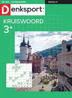 Denksport Kruiswoord 3 – 11 augustus 2022