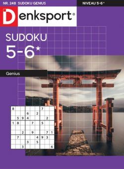 Denksport Sudoku 5-6 genius – 08 september 2022