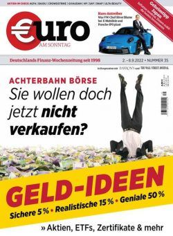 Euro am Sonntag – 02 September 2022