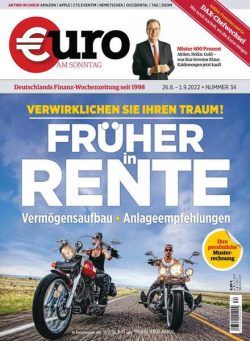 Euro am Sonntag – 26 August 2022