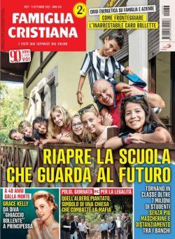 Famiglia Cristiana – 11 Settembre 2022