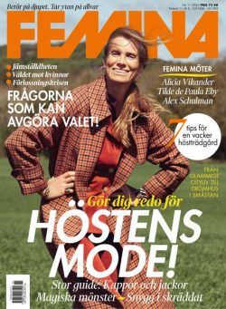 Femina Sweden – augusti 2022