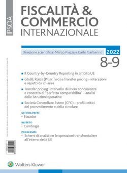 Fiscalita & Commercio Internazionale – Agosto-Settembre 2022