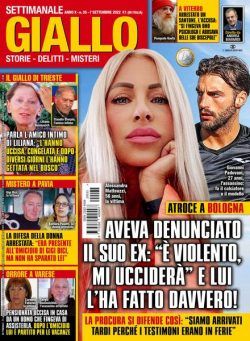 Giallo – 7 Settembre 2022