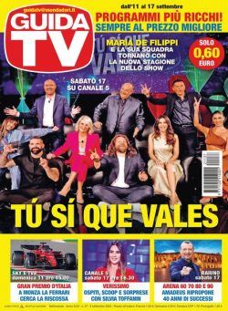 GuidaTV – 06 settembre 2022