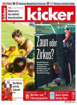 Kicker – 29 August 2022