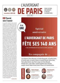 L’Auvergnat de Paris – 08 septembre 2022