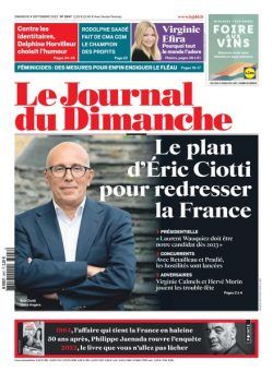 Le Journal du Dimanche – 04 septembre 2022