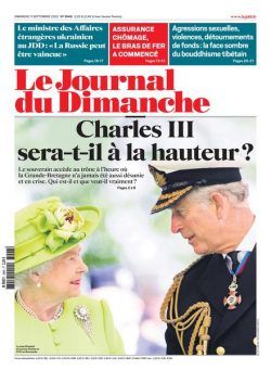 Le Journal du Dimanche – 11 septembre 2022