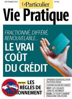 Le Particulier Vie Pratique – Septembre 2022