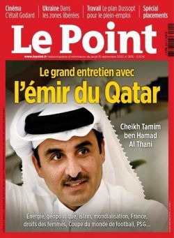 Le Point – 15 septembre 2022