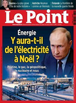 Le Point – 25 aout 2022