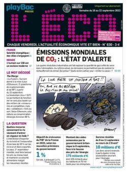 L’ECO – 16 septembre 2022