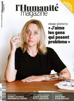 L’Humanite Magazine – 01 septembre 2022