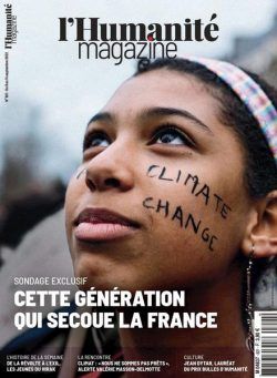 L’Humanite Magazine – 08 septembre 2022