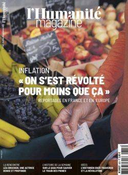 L’Humanite Magazine – 22 septembre 2022