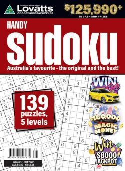 Lovatts Handy Sudoku – October 2022