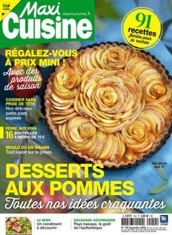 Maxi Cuisine – Septembre 2022