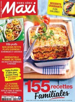 Maxi – Hors-Serie Cuisine – 01 aout 2022