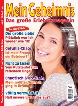 Mein Geheimnis – 07 September 2022