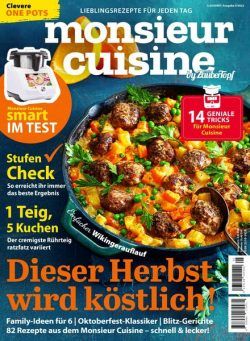 meinZauberTopf Monsieur Cuisine – September 2022