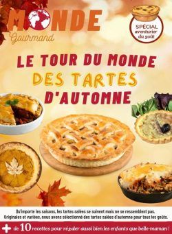 Monde Gourmand – septembre 2022