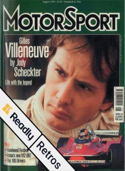 Motor Sport Retros – 31 August 2022