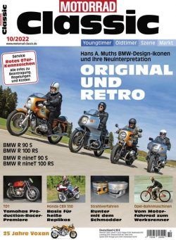 MOTORRAD CLASSIC – September 2022