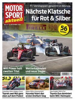 MOTORSPORT aktuell – 14 September 2022