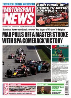 Motorsport News – September 01 2022