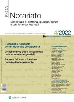 Notariato – N 4 2022