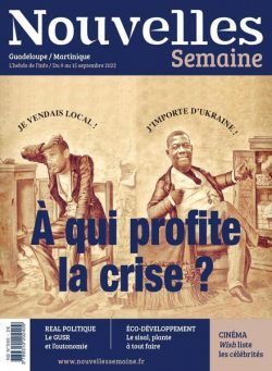 Nouvelles Semaine – 08 septembre 2022