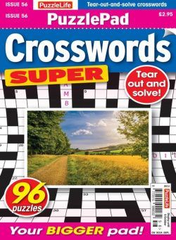 PuzzleLife PuzzlePad Crosswords Super – 08 September 2022