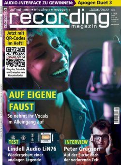 Recording Magazin – Oktober 2022