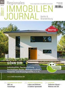 Regionales Immobilien Journal Berlin & Brandenburg – September 2022