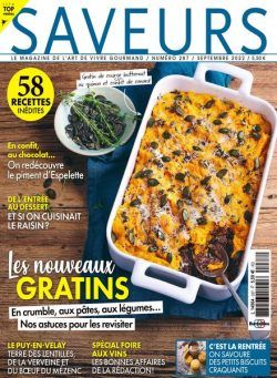 Saveurs France – Septembre 2022