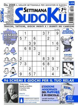 Settimana Sudoku – 31 agosto 2022