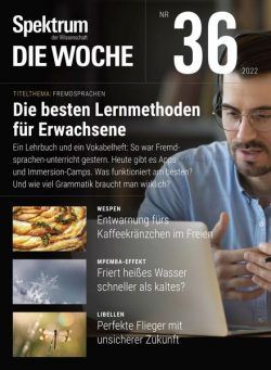 Spektrum – Die Woche – 08 September 2022