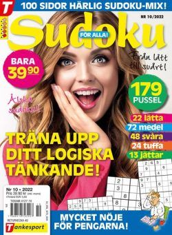 Sudoku fOr alla – 08 september 2022