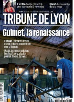 Tribune de Lyon – 1er Septembre 2022