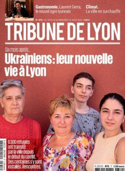 Tribune de Lyon – 25 Aout 2022