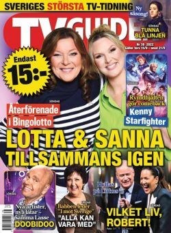 TV-Guiden – 13 september 2022