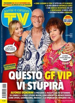 TV Sorrisi e Canzoni – 6 Settembre 2022