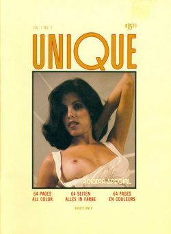 Unique – Vol 1 N 3 1980