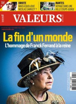 Valeurs Actuelles – 15 Septembre 2022