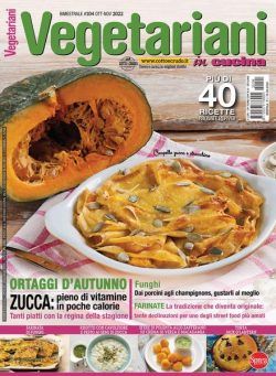 Vegetariani in Cucina – ottobre 2022